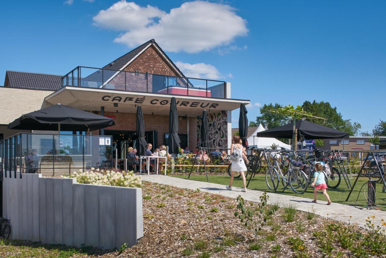 Hotel Café Coureur Borgloon Esterno foto